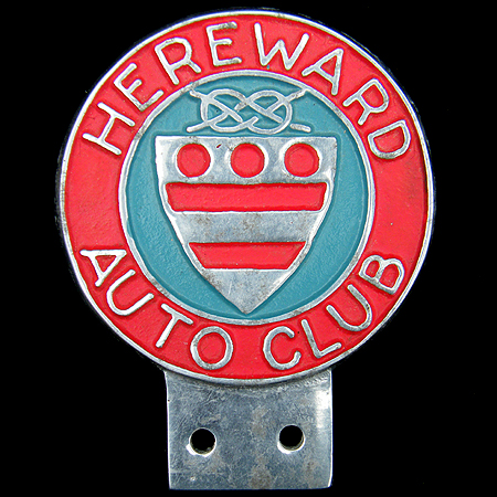 Hereward Auto Club Car Badge