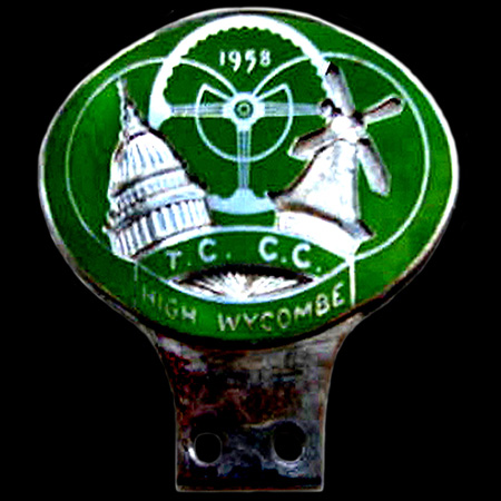 High Wycombe T.C. C.C. Car Badge