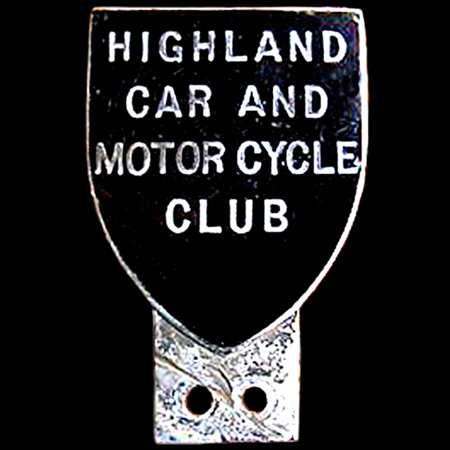 Highland Car Club Car Badge
