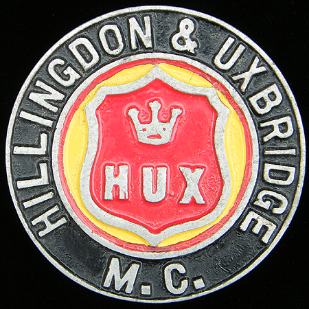 Hillingdon & Uxbridge Motor Club Car Badge