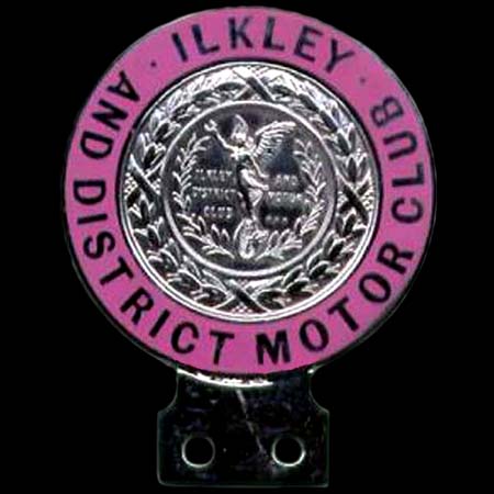 Ilkley and District Motor Club Car Badge