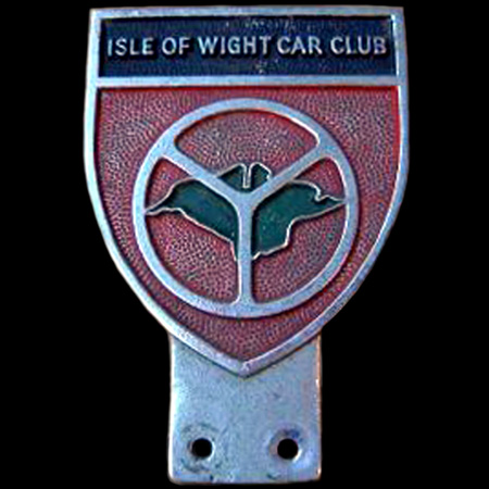 Isle of Wight Car Club Car Badge
