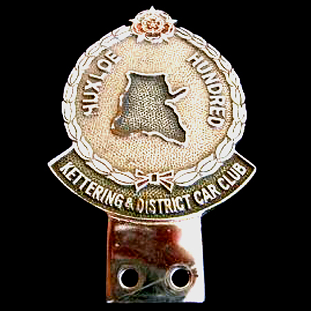 Kettering & District Car Club Car Badge