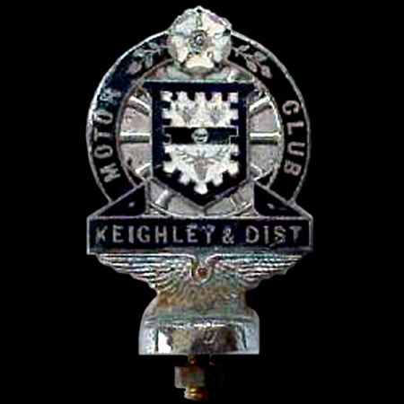 Keighley & Dist Motor Club Car Badge