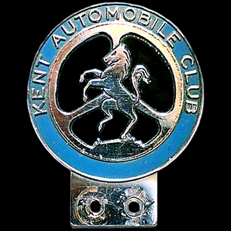Kent Automobile Club Car Badge
