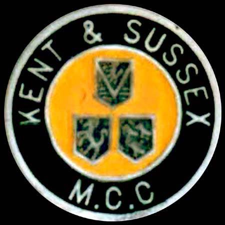 Kent & Sussex Motor Cycle Club Car Badge