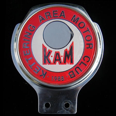 Kettering Area Motor Club Car Badge