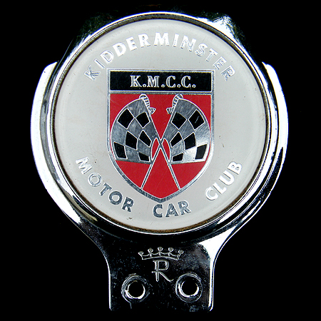 Kidderminster Motor Car Club Car Badge
