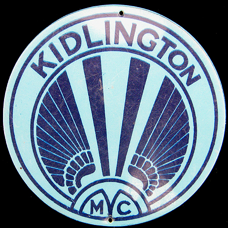 Kidlington Motor Club Car Badge