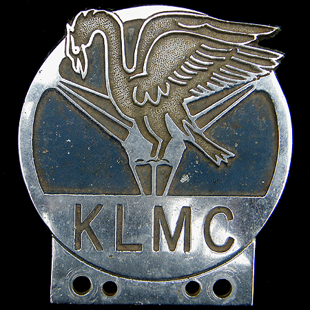 Kings Lynn Motor Club KLMC  Car Badge