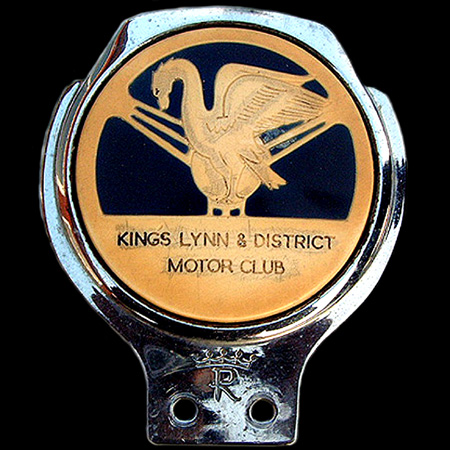 Kings Lynn & District Motor Club Car Badge