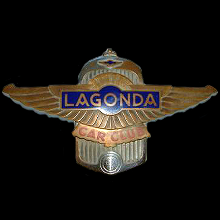 Lagonda Car Club Car Badge