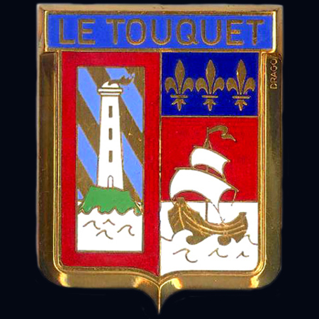 Le Touquet Car Badge (Drago)