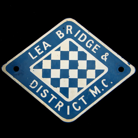 Lea Bridge & District Motor Club Car Badge