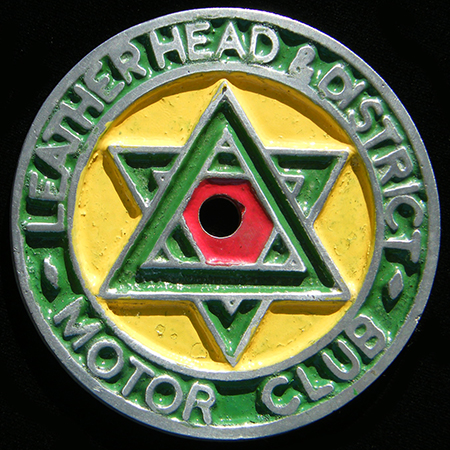 Leatherhead & District Motor Club Car Badge