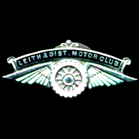 Leith & District Motor Club Lapel Badge