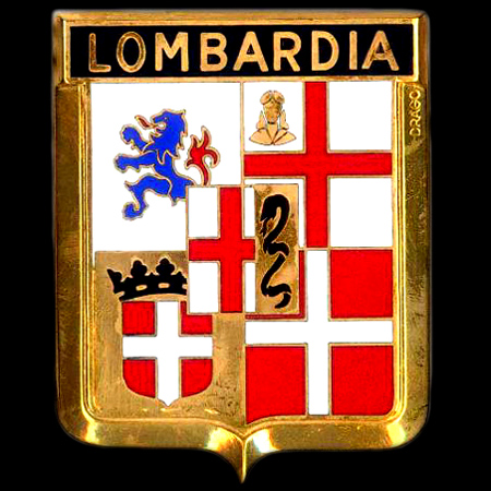 Lombardia Car Badge (Drago)