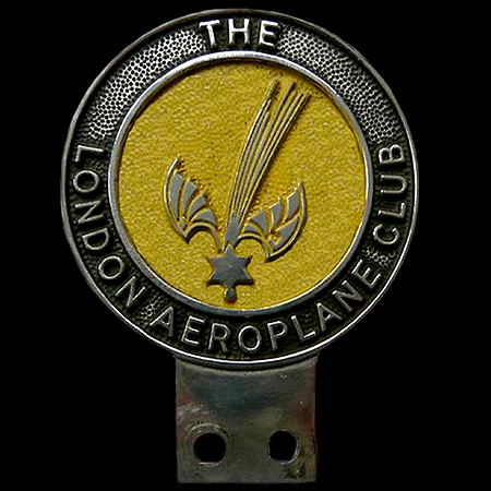 London Aeroplane Club (The) Car Badge
