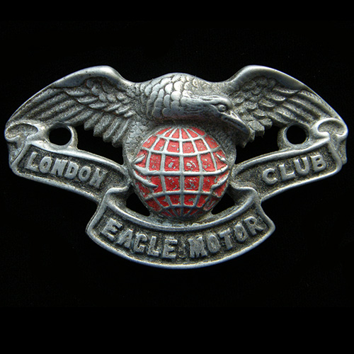 London Eagle Motor Club car badge