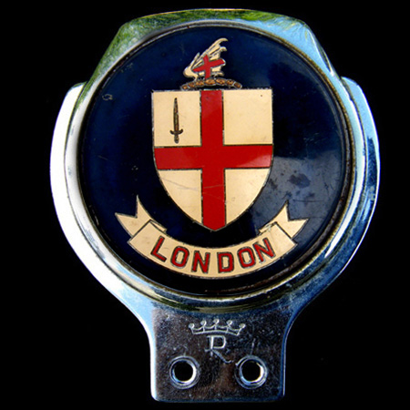 London Car Badge