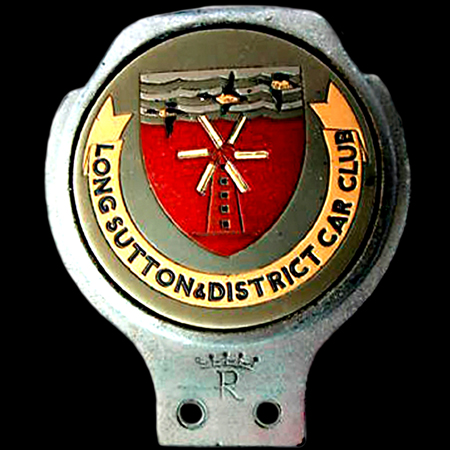 Long Sutton & District Car Club Car Badge