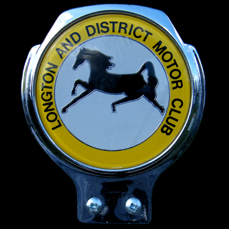 Longton and District Motor Club Car Badge