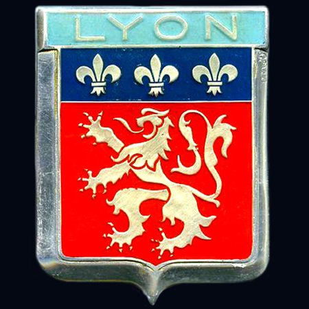 Lyon Car Badge (Drago)