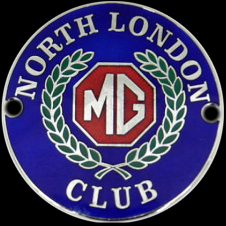 MG North London Car Badge