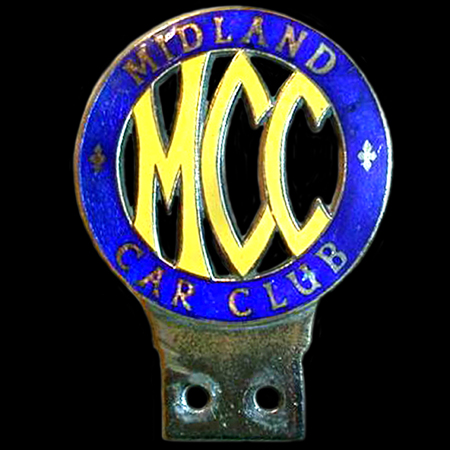 Midland Car Club Car Badge