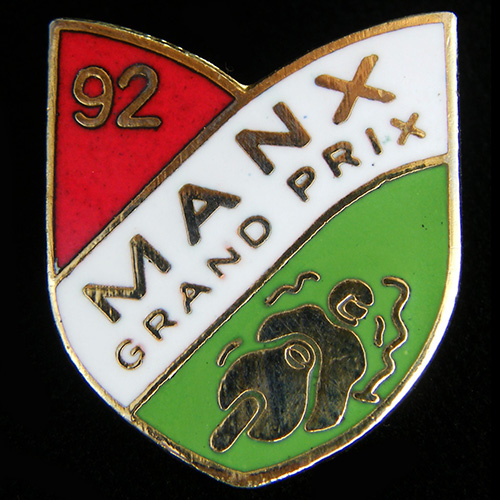 Manx Grand Prix Lapel Badge