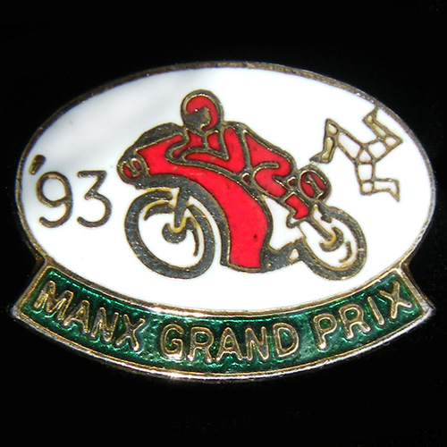 Manx Grand Prix Lapel Badge