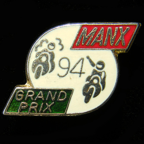 Manx Grand Prix Lapel Badge