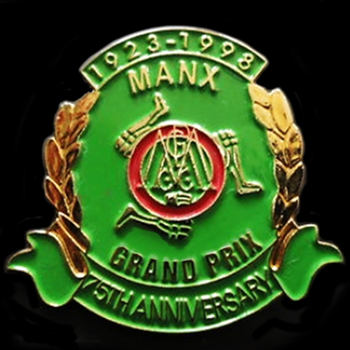 Manx Grand Prix Lapel Badge