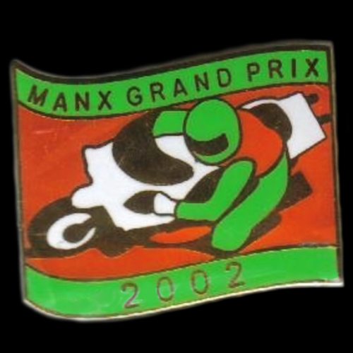 Manx Grand Prix Lapel Badge