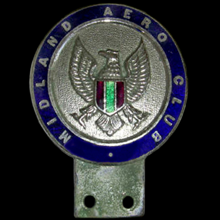 Midland Aero Club Car Badge