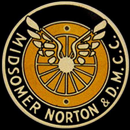 Midsomer Norton & District Motor Cycle Club. Car Badge