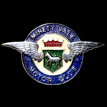 Minety Vale Motor Club Car Badge