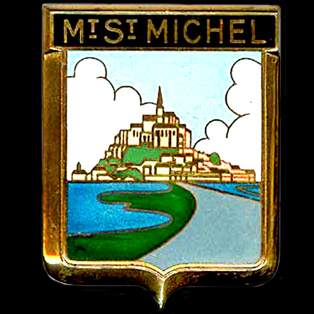 Mt St Michel Car Badge (Drago)