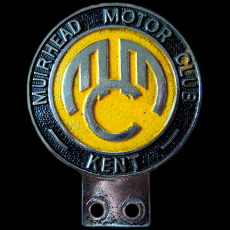 Muirhead Motor Club Kent Car Badge