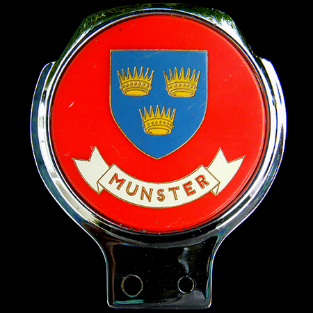 Munster Car Badge