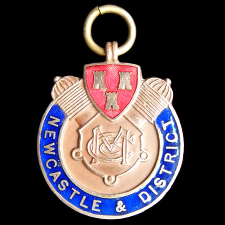 Newcastle and District Motor Club Medallion