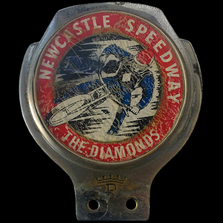 Newcastle Speedway "The Diamonds" Car Badge