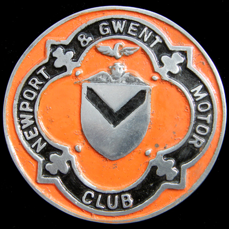 Newport & Gwent Motor Club Car Badge