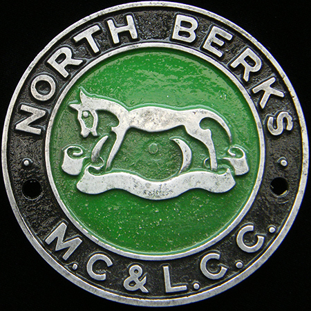 North Berks Motor Cycle & Light Car Club Car Badge
