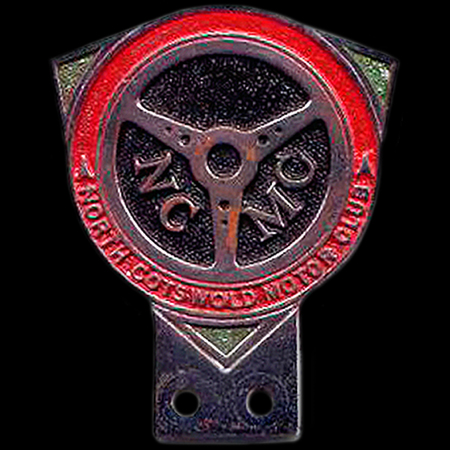 North Cotswold Motor Club Car Badge