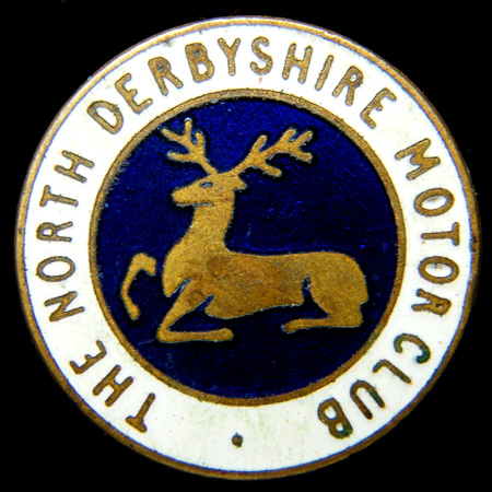 North Derbyshire Motor Club Lapel Badge