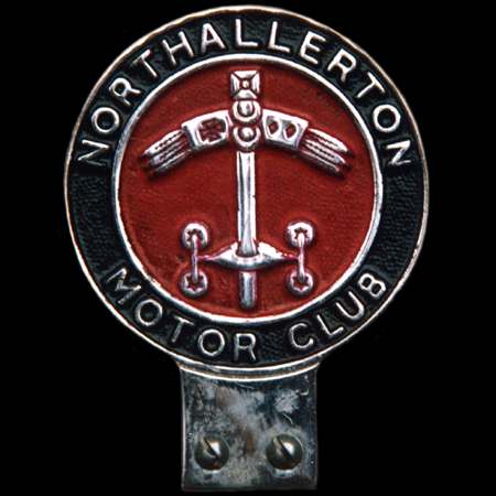 Northallerton Motor Club Car Badge