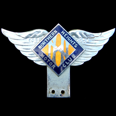 Northern Heights Motor Club (Islington) Car Badge