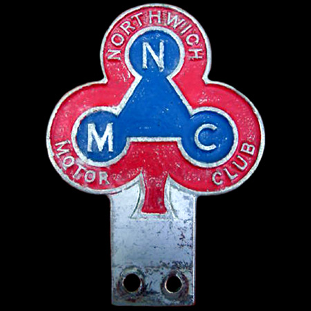 Northwich Motor Club Car Badge