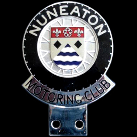 Nuneaton Motoring Club Car Badge